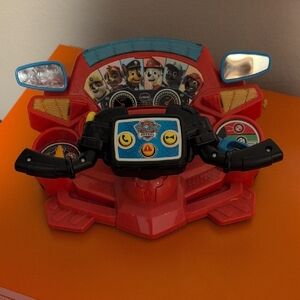 Paw Patrol Red and Black Adventure Steering Wheel